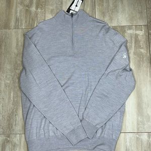men’s callaway quarter zip golf sweater XL